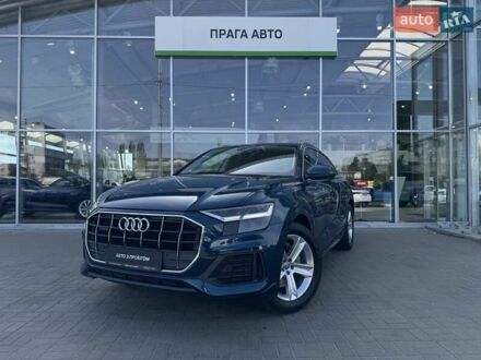 Ауди Q8 2018 в Киеве на Automoto.ua Синий Ауди Q8, объемом двигателя 3 л и пробегом 130 тыс. км за 47500 $, фото 1 на Automoto.ua