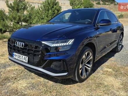 Ауді Q8 2019 у Одесі на Automoto.ua Синій Ауді Q8, об'ємом двигуна 3 л та пробігом 83 тис. км за 55000 $, фото 1 на Automoto.ua