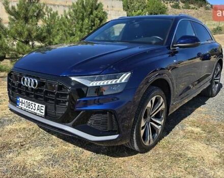 Синий Ауди Q8, объемом двигателя 3 л и пробегом 83 тыс. км за 55000 $, фото 1 на Automoto.ua