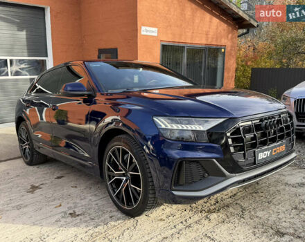 Ауді Q8 2019 у Івано-Франківську на Automoto.ua Синій Ауді Q8, об'ємом двигуна 2.97 л та пробігом 144 тис. км за 60999 $, фото 1 на Automoto.ua
