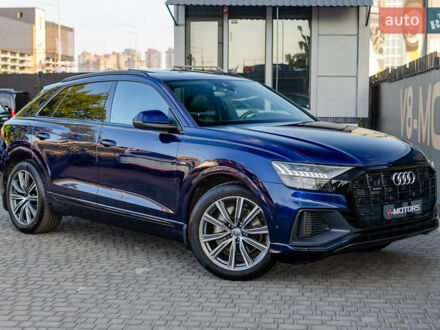 Ауді Q8 2019 у Києві на Automoto.ua Синій Ауді Q8, об'ємом двигуна 3 л та пробігом 210 тис. км за 49990 $, фото 1 на Automoto.ua