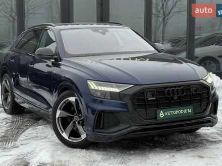 Синий Ауди Q8, объемом двигателя 2.97 л и пробегом 156 тыс. км за 55999 $, фото 1 на Automoto.ua