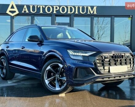 Синий Ауди Q8, объемом двигателя 2.97 л и пробегом 156 тыс. км за 53999 $, фото 1 на Automoto.ua