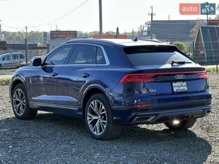 Синий Ауди Q8, объемом двигателя 3 л и пробегом 101 тыс. км за 38700 $, фото 1 на Automoto.ua