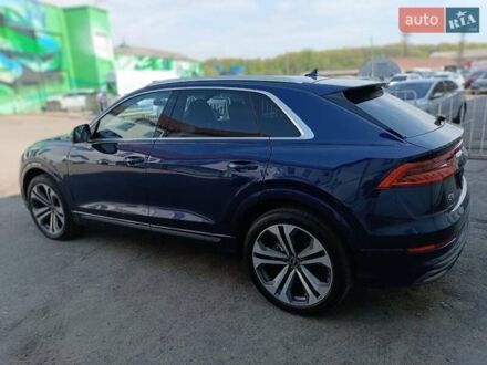 Синий Ауди Q8, объемом двигателя 3 л и пробегом 50 тыс. км за 67200 $, фото 1 на Automoto.ua