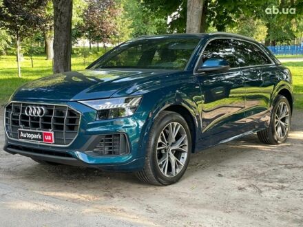 Ауді Q8 2021 у Києві на Automoto.ua Синій Ауді Q8, об'ємом двигуна 3 л та пробігом 28 тис. км за 76290 $, фото 1 на Automoto.ua