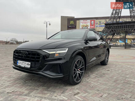 Синий Ауди Q8, объемом двигателя 3 л и пробегом 73 тыс. км за 72000 $, фото 1 на Automoto.ua