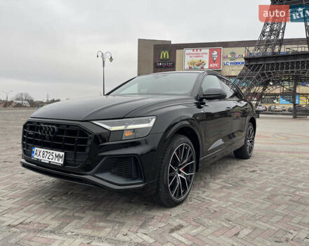 Синий Ауди Q8, объемом двигателя 3 л и пробегом 73 тыс. км за 72000 $, фото 1 на Automoto.ua