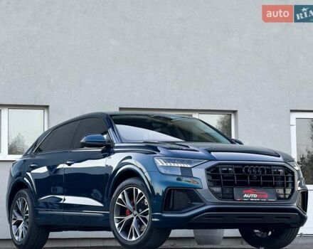 Синій Ауді Q8, об'ємом двигуна 3 л та пробігом 52 тис. км за 76999 $, фото 1 на Automoto.ua