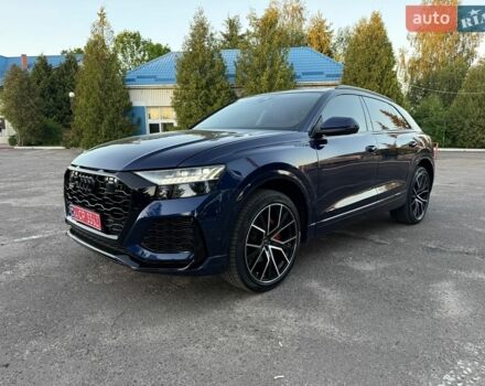 Синий Ауди Q8, объемом двигателя 3 л и пробегом 65 тыс. км за 44500 $, фото 1 на Automoto.ua