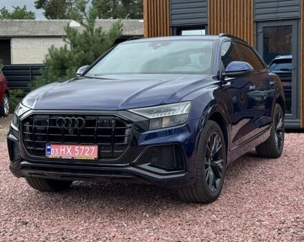 Синий Ауди Q8, объемом двигателя 3 л и пробегом 107 тыс. км за 49000 $, фото 1 на Automoto.ua