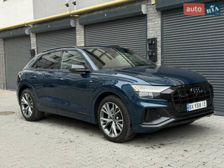 Синій Ауді Q8, об'ємом двигуна 3 л та пробігом 40 тис. км за 71000 $, фото 1 на Automoto.ua