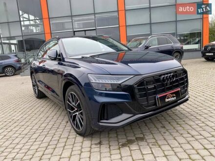 Синій Ауді Q8, об'ємом двигуна 3 л та пробігом 28 тис. км за 74500 $, фото 1 на Automoto.ua