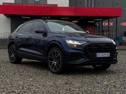 Синий Ауди Q8, объемом двигателя 3 л и пробегом 13 тыс. км за 71900 $, фото 1 на Automoto.ua