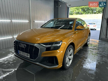 Ауди Q8 2019 в Киеве на Automoto.ua Оранжевый Ауди Q8, объемом двигателя 2.97 л и пробегом 48 тыс. км за 57000 $, фото 1 на Automoto.ua