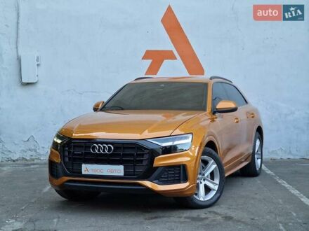 Оранжевый Ауди Q8, объемом двигателя 2.97 л и пробегом 48 тыс. км за 57990 $, фото 1 на Automoto.ua