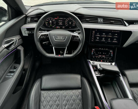 Ауді Q8 e-tron 2023 у Мукачеве на Automoto.ua Чорний Ауді Q8 e-tron, об'ємом двигуна 0 л та пробігом 38 тис. км за 64500 $, фото 7 на Automoto.ua