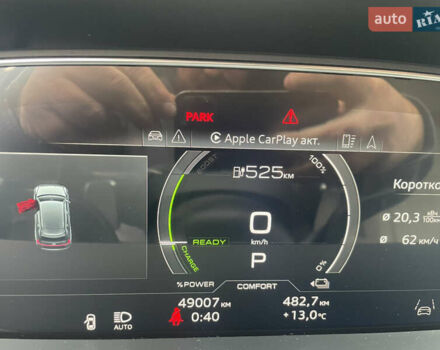 Чорний Ауді Q8 e-tron, об'ємом двигуна 0 л та пробігом 49 тис. км за 44200 $, фото 28 на Automoto.ua