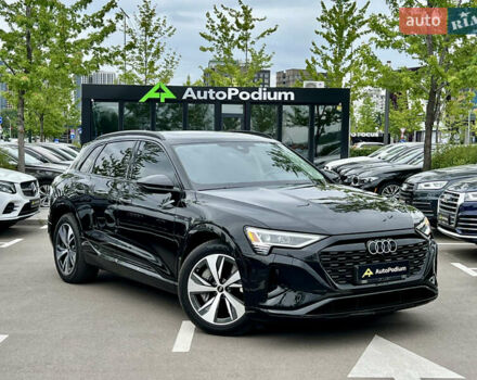 Черный Ауди Q8 e-tron, объемом двигателя 0.11 л и пробегом 12 тыс. км за 57000 $, фото 2 на Automoto.ua