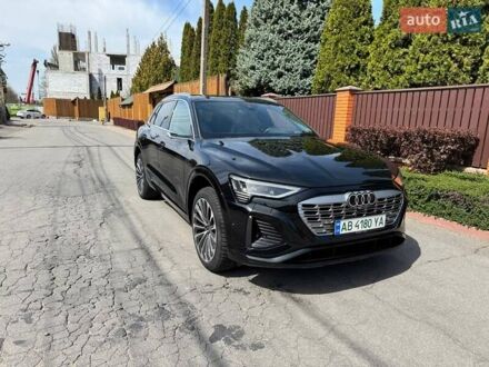 Ауді Q8 e-tron 2023 у Вінниці на Automoto.ua Чорний Ауді Q8 e-tron, об'ємом двигуна 0 л та пробігом 48 тис. км за 67500 $, фото 1 на Automoto.ua