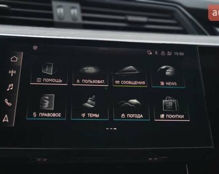 Сірий Ауді Q8 e-tron, об'ємом двигуна 0 л та пробігом 34 тис. км за 65000 $, фото 50 на Automoto.ua