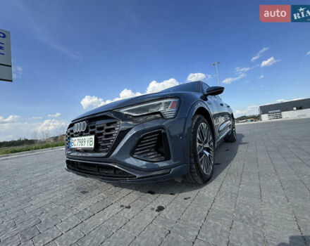 Ауди Q8 e-tron 2023 в Львове на Automoto.ua Синий Ауди Q8 e-tron, объемом двигателя 0 л и пробегом 13 тыс. км за 58000 $, фото 10 на Automoto.ua