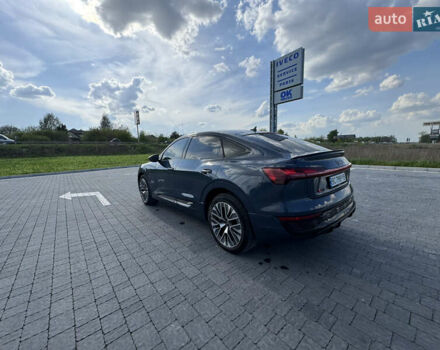 Ауди Q8 e-tron 2023 в Львове на Automoto.ua Синий Ауди Q8 e-tron, объемом двигателя 0 л и пробегом 13 тыс. км за 58000 $, фото 11 на Automoto.ua