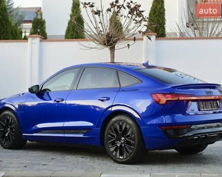 Синий Ауди Q8 e-tron, объемом двигателя 0 л и пробегом 39 тыс. км за 69999 $, фото 16 на Automoto.ua