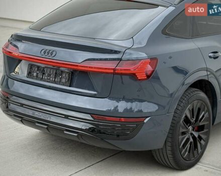 Синий Ауди Q8 Sportback e-tron, объемом двигателя 0 л и пробегом 17 тыс. км за 58868 $, фото 39 на Automoto.ua