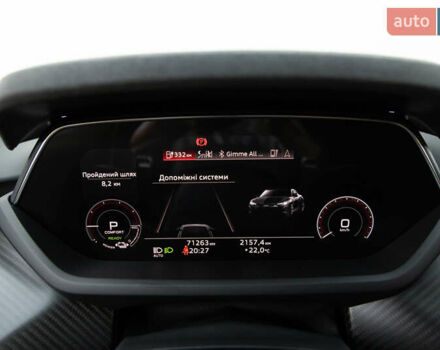 Белый Ауди RS e-tron GT, объемом двигателя 0 л и пробегом 71 тыс. км за 65800 $, фото 15 на Automoto.ua