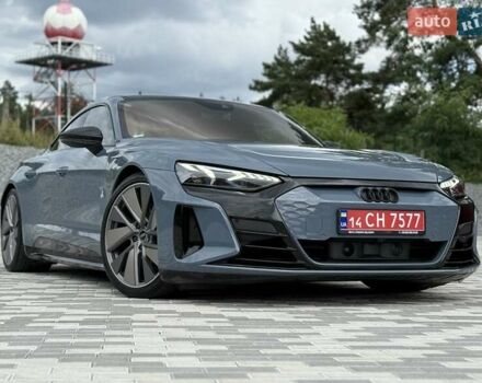 Синий Ауди RS e-tron GT, объемом двигателя 0 л и пробегом 49 тыс. км за 69800 $, фото 12 на Automoto.ua