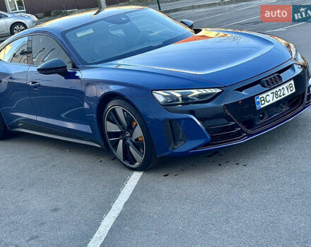 Синий Ауди RS e-tron GT, объемом двигателя 0 л и пробегом 27 тыс. км за 68000 $, фото 11 на Automoto.ua