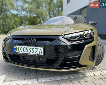 Зеленый Ауди RS e-tron GT, объемом двигателя 0 л и пробегом 20 тыс. км за 70000 $, фото 5 на Automoto.ua