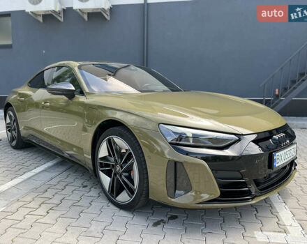 Зеленый Ауди RS e-tron GT, объемом двигателя 0 л и пробегом 20 тыс. км за 70000 $, фото 7 на Automoto.ua