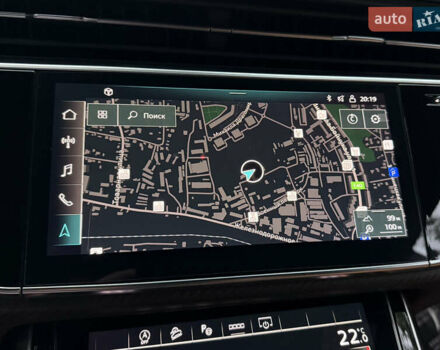 Черный Ауди RS Q8, объемом двигателя 4 л и пробегом 54 тыс. км за 94000 $, фото 78 на Automoto.ua