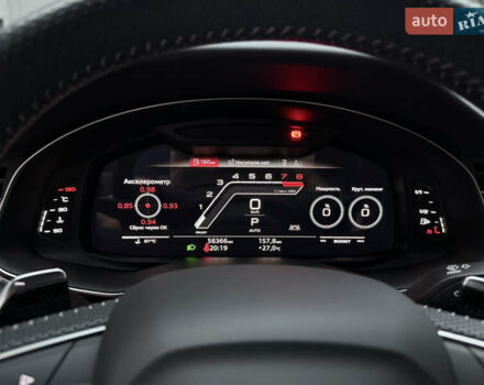 Черный Ауди RS Q8, объемом двигателя 4 л и пробегом 54 тыс. км за 94000 $, фото 77 на Automoto.ua