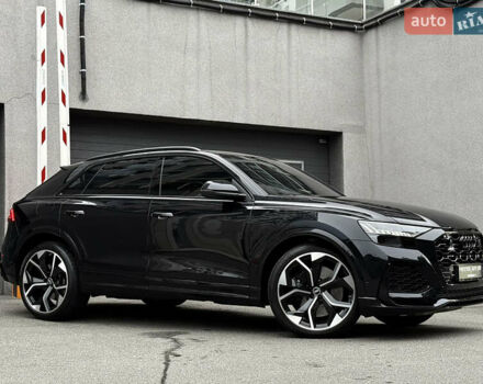 Черный Ауди RS Q8, объемом двигателя 4 л и пробегом 54 тыс. км за 94000 $, фото 4 на Automoto.ua