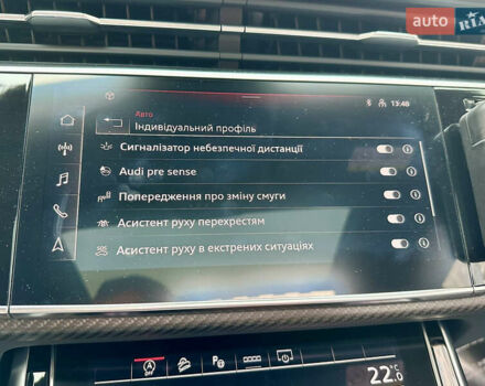 Черный Ауди RS Q8, объемом двигателя 4 л и пробегом 98 тыс. км за 84000 $, фото 82 на Automoto.ua