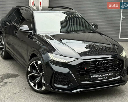 Черный Ауди RS Q8, объемом двигателя 4 л и пробегом 54 тыс. км за 94000 $, фото 1 на Automoto.ua