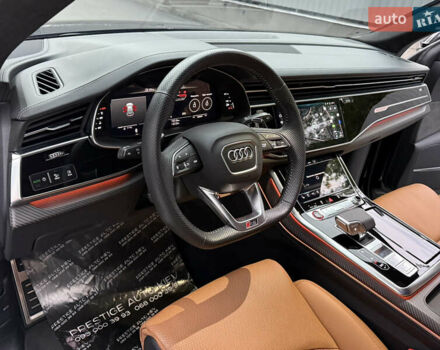 Черный Ауди RS Q8, объемом двигателя 4 л и пробегом 54 тыс. км за 94000 $, фото 44 на Automoto.ua