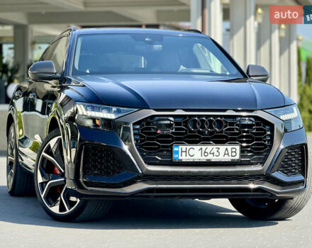 Черный Ауди RS Q8, объемом двигателя 4 л и пробегом 32 тыс. км за 106000 $, фото 1 на Automoto.ua