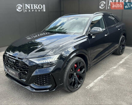 Черный Ауди RS Q8, объемом двигателя 4 л и пробегом 82 тыс. км за 96000 $, фото 2 на Automoto.ua