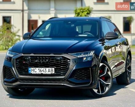 Черный Ауди RS Q8, объемом двигателя 4 л и пробегом 36 тыс. км за 110000 $, фото 1 на Automoto.ua