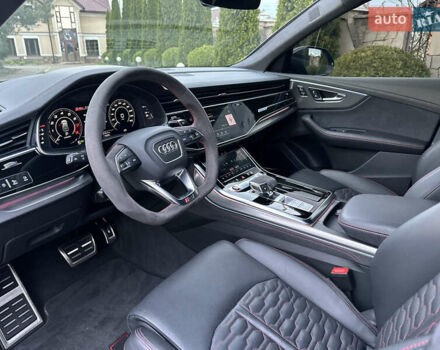Черный Ауди RS Q8, объемом двигателя 4 л и пробегом 38 тыс. км за 124666 $, фото 23 на Automoto.ua
