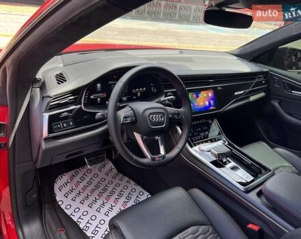 Червоний Ауді RS Q8, об'ємом двигуна 4 л та пробігом 58 тис. км за 91900 $, фото 21 на Automoto.ua