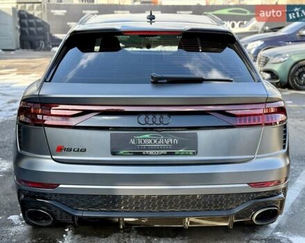 Серый Ауди RS Q8, объемом двигателя 4 л и пробегом 65 тыс. км за 98900 $, фото 9 на Automoto.ua