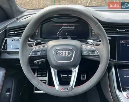 Серый Ауди RS Q8, объемом двигателя 4 л и пробегом 86 тыс. км за 89999 $, фото 13 на Automoto.ua