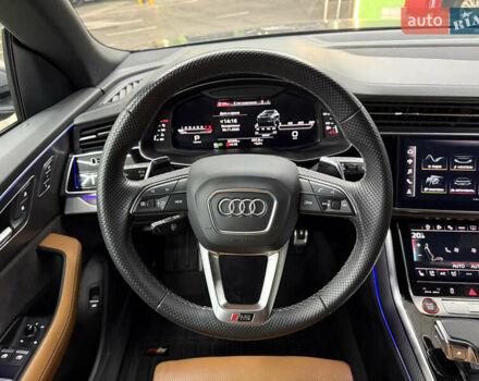 Серый Ауди RS Q8, объемом двигателя 4 л и пробегом 63 тыс. км за 92000 $, фото 14 на Automoto.ua