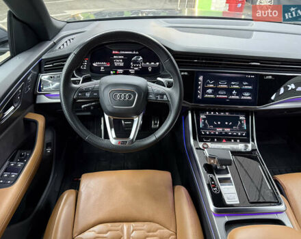 Серый Ауди RS Q8, объемом двигателя 4 л и пробегом 63 тыс. км за 92000 $, фото 13 на Automoto.ua