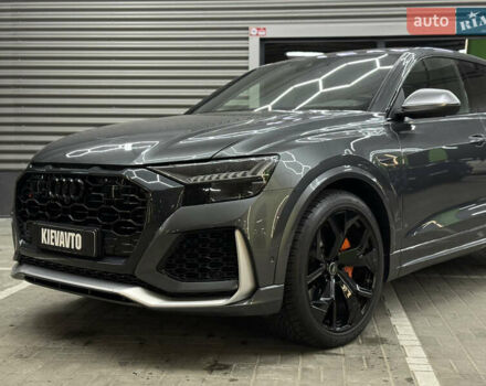 Серый Ауди RS Q8, объемом двигателя 4 л и пробегом 63 тыс. км за 92000 $, фото 1 на Automoto.ua